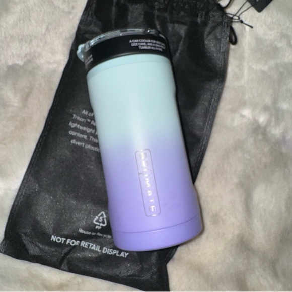 NEW! BRUMATE Lavender Haze Ombré Hopsulator Trio 3-in-1 Insulated Coozie Tumbler - Picture 4 of 6